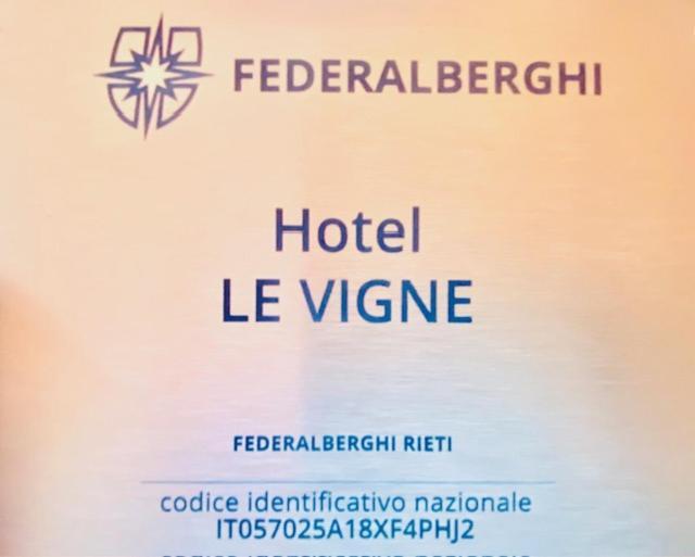 Hotel Le Vigne 康蒂利亚诺 外观 照片